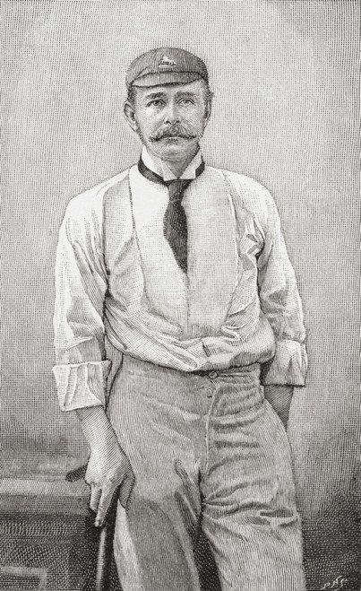 George Robert Canning Harris, 4Th Baron Harris,Aged 38, 1851- 1932. British Politician, Cricketer And Cricket Administrator. From The Strand Magazine Published 1894. PosterPrint - Item # VARDPI2220462