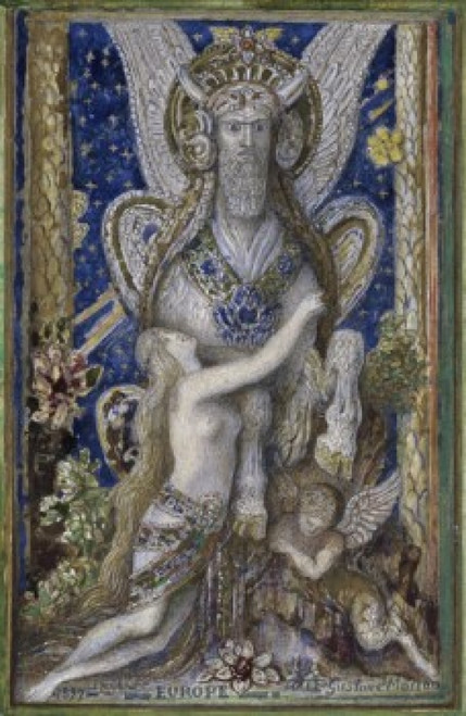 Europa   Gustave Moreau   Musee des Beaux-Arts  Rouen Poster Print - Item # VARSAL11581139