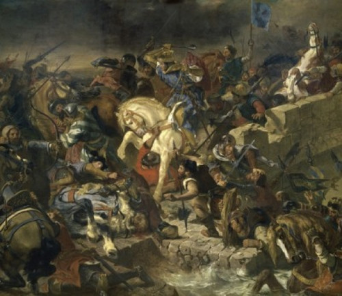 The Battle of Taillebourg     Musee du Louvre  Paris Poster Print - Item # VARSAL1158949