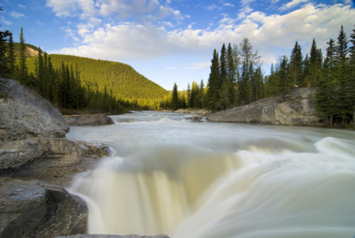 Waterfall, Elbow River, Kananaskis Country, Alberta PosterPrint - Item # VARDPI1831873