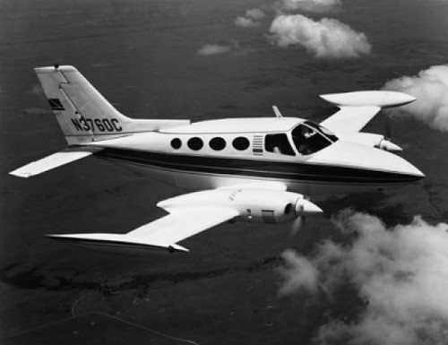 High angle view of an airplane in flight Poster Print - Item # VARSAL25540644