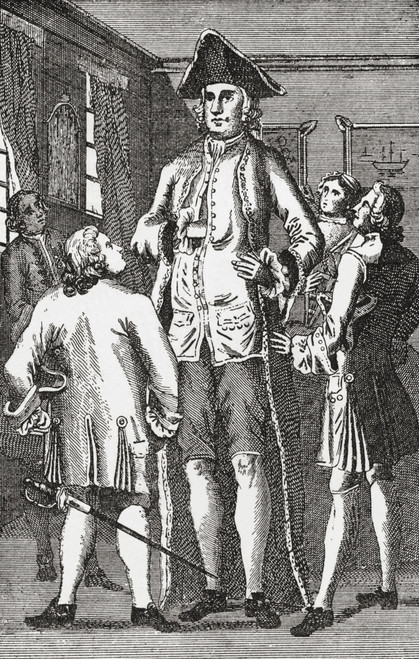 Henry Blacker, 1724 - ? Aka The British Giant. From The Strand Magazine Published 1894. PosterPrint - Item # VARDPI2220485