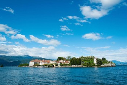 Isola Bella seen from ferry  Stresa  Lake Maggiore  Piedmont  Italy Poster Print by Panoramic Images (36 x 24) - Item # PPI148519