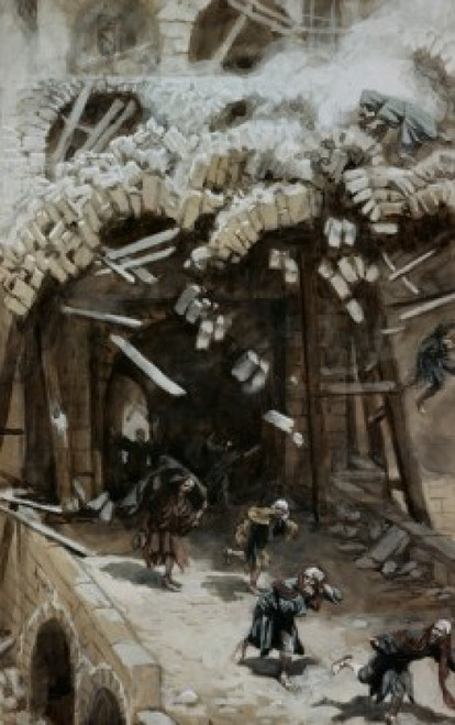 The Tower of Siloam   James Tissot Poster Print - Item # VARSAL999412