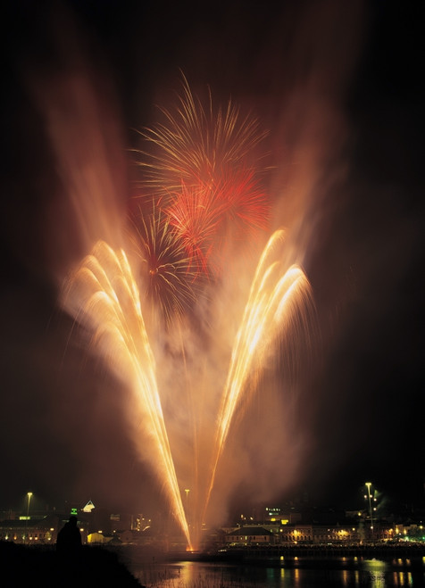 Derry, Co Derry, Ireland; Display Of Fireworks PosterPrint - Item # VARDPI1801801