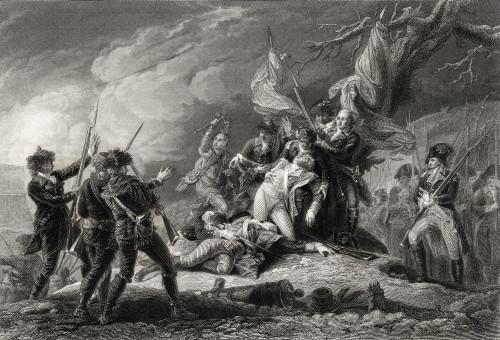 Death Of General Montgomery Battle Of Quebec 1775 General Richard Montgomery 1736-1775 American Revolutionary Officer From A 19Th Century Print Engraved By J C Armytage After J Trumbull PosterPrint - Item # VARDPI1839394