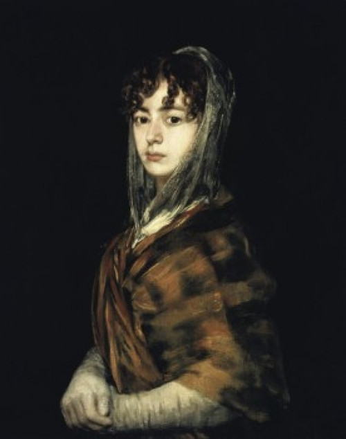 Senora Sabasa Garcia   ca. 1806-1811  Francisco Goya y Lucientes   Oil on canvas  National Gallery of Art  Washington  D.C.  USA Poster Print - Item # VARSAL900117568