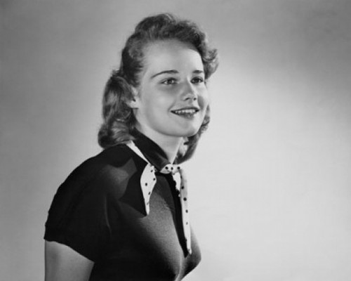 Side profile of a young woman smiling Poster Print - Item # VARSAL25510765