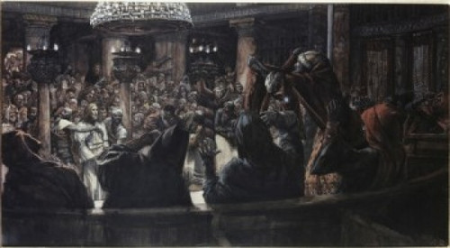 The High Priest Rends His Clothes  James Tissot Poster Print - Item # VARSAL9999248
