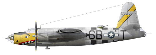 Illustration of a Martin-B-26 Marauder Poster Print - Item # VARPSTCSB300010M