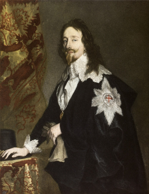 King Charles I Of England 1600 - 1649. From A Painting By Sir Peter Lely After Vandyck. From Memoirs Of The Martyr King By Allan Fea Published 1905. PosterPrint - Item # VARDPI1903556