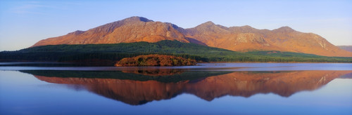 Lough Inagh, Twelve Bens, Connemara, Co Galway, Ireland; Lake With Mountains In The Distance PosterPrint - Item # VARDPI1804268