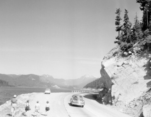 USA  Washington State  Highway 10 in Cascade Mountains Poster Print - Item # VARSAL255421873