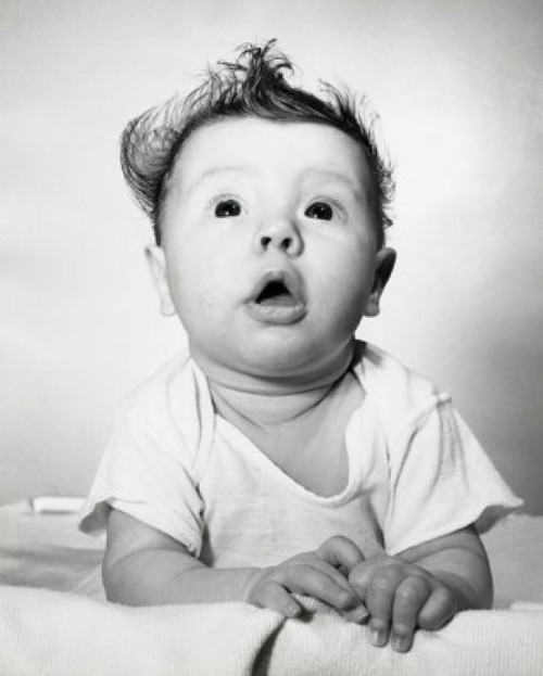Close-up of a baby boy Poster Print - Item # VARSAL255606A