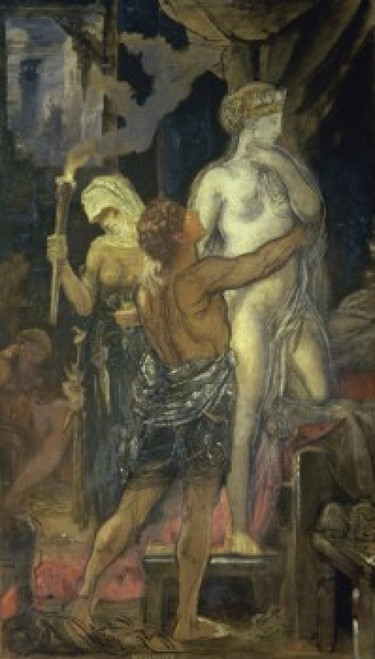 Messalina     Gustave Moreau   Musee Gustave Moreau  Paris Poster Print