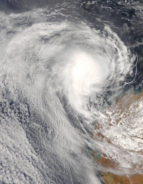 December 30, 2007 - Tropical Cyclone Melanie off Australia Poster Print - Item # VARPSTSTK201751S