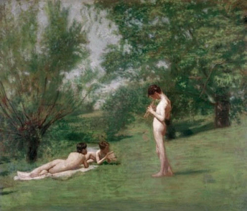 Arcadia  ca. 1883  Thomas Eakins  Oil on canvas  Poster Print