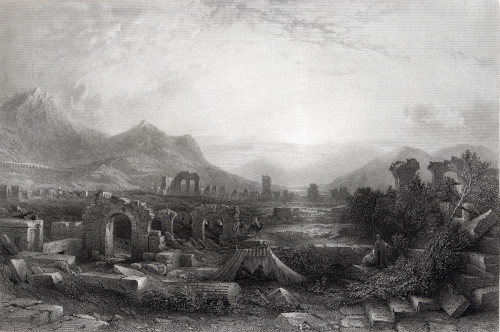 Ephesus, Turkey. Drawn By Thomas Allom, Engraved By A.Willmore From The Collection Of G. Virtue. Esq.,C.1863 PosterPrint - Item # VARDPI1859877