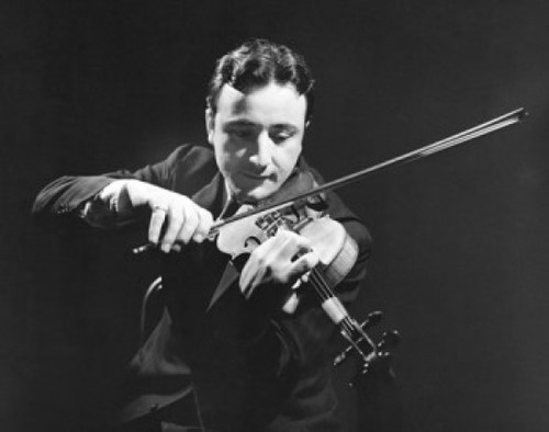 Mid adult man playing a violin Poster Print - Item # VARSAL25526047