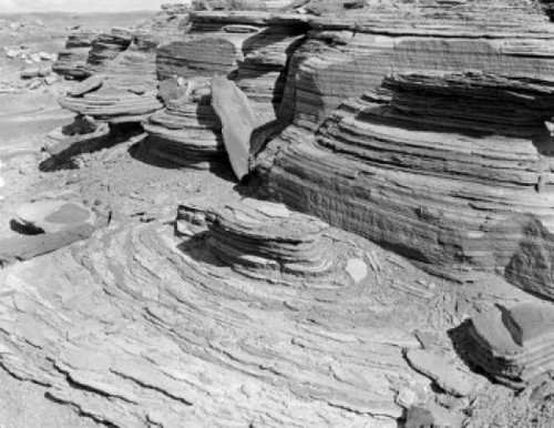 USA  Arizona  Painted Desert  rock formations Poster Print - Item # VARSAL255421551