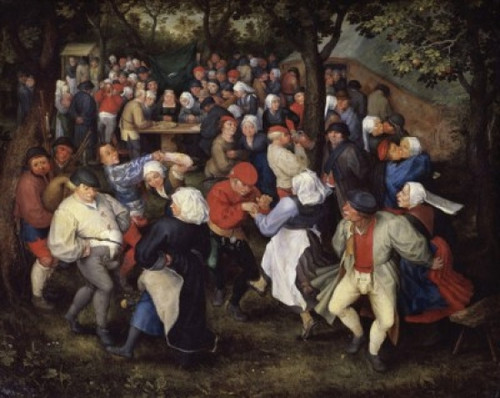 Village Celebration   Pieter Bruegel the Younger  Private Collection  Poster Print - Item # VARSAL11582470