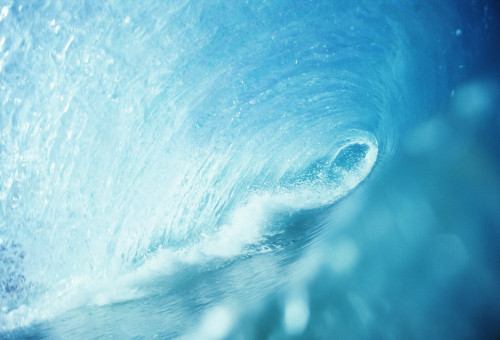 Hawaii, Oahu, North Shore, Inside Of Wave Tube. PosterPrint - Item # VARDPI1993049