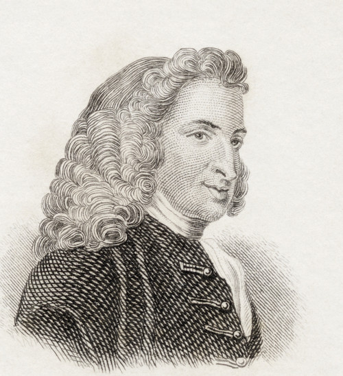 Henry Fielding, 1707 To 1754. English Novelist And Dramatist. From Crabb's Historical Dictionary Published 1825. PosterPrint - Item # VARDPI1906008