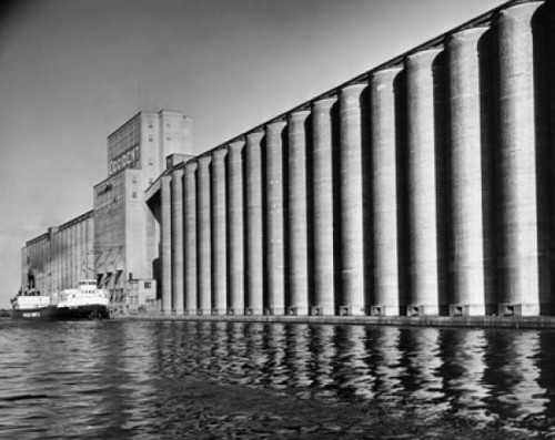 Industrial ships loading at a grain elevator  Duluth  Minnesota  USA Poster Print - Item # VARSAL25537850