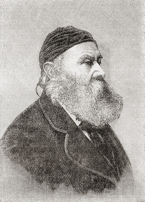 Friedrich Preller The Elder, 1804-1878. German Landscape Painter And Etcher. From Nuestro Siglo, Published 1883. PosterPrint - Item # VARDPI2334084 Friedrich Preller The Elder, 1804-1878. German Landscape Painter And Etcher. From Nuestro Siglo, Published 1883. PosterPrint - Item # VARDPI2334084