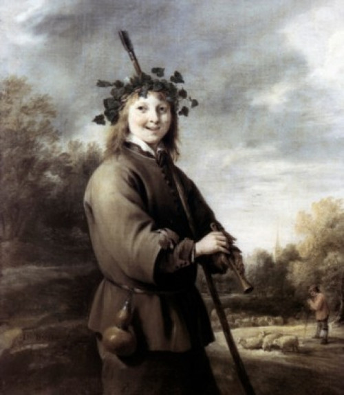 A Shepherd by David Teniers the Younger  1640-1650s  1610-1690 Poster Print - Item # VARSAL90064957