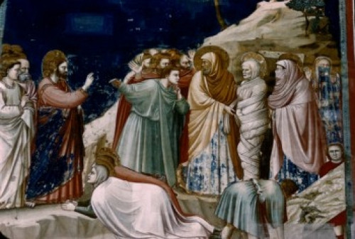 Lazarus Raised by Giotto  Poster Print - Item # VARSAL90064875
