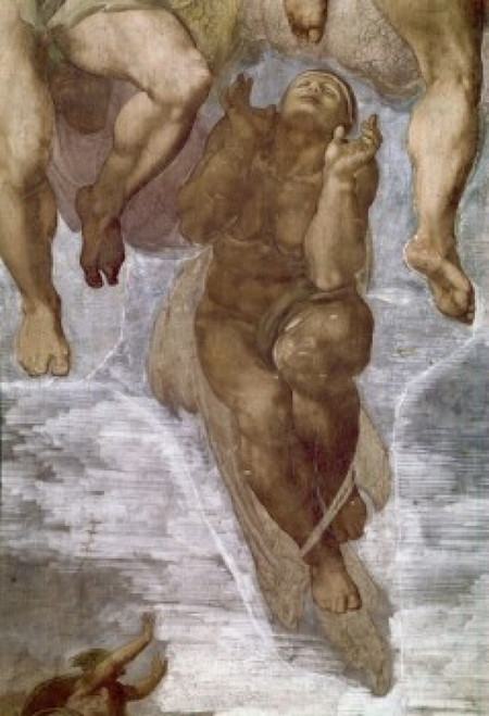 The Last Judgment  by Michelangelo Buonarroti  fresco  detail  1475-1564  Vatican  Sistine Chapel Poster Print - Item # VARSAL3810412489 The Last Judgment  by Michelangelo Buonarroti  fresco  detail  1475-1564  Vatican  Sistine Chapel Poster Print - Item # VARSAL3810412489