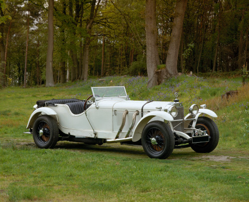 1928 Mercedes Benz 36/220 Type S, 4-seat sports tourer. Country of origin Germany. Poster Print - Item # VARPPI170448
