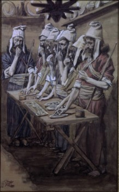 The Jew's Passover  James J. Tissot  Jewish Museum  New York Poster Print - Item # VARSAL99999