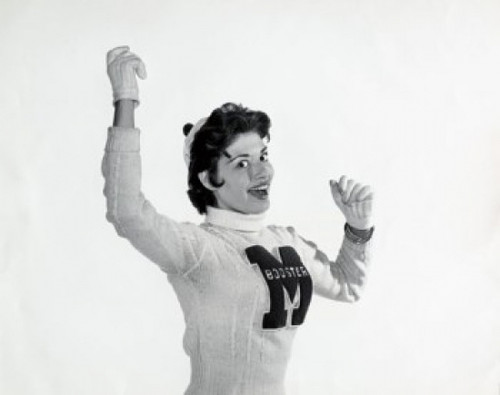 Female cheerleader cheering Poster Print - Item # VARSAL25515933B