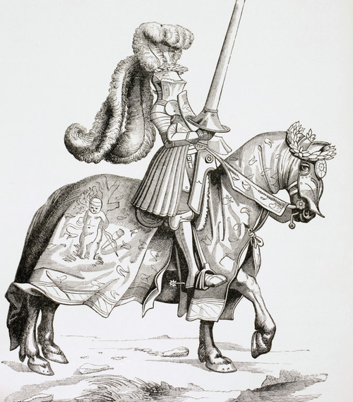 The Champion Of The Tournament. After An Engraving By Burgmayer, After A Drawing By Albrecht D PosterPrint - Item # VARDPI1958382