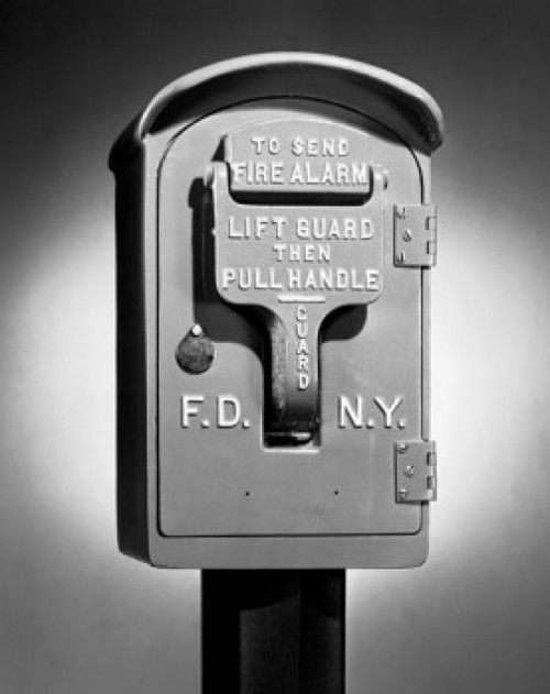 Close-up of a fire alarm Poster Print - Item # VARSAL25511831