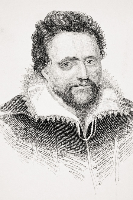 Ben Jonson Aka Benjamin Jonson 1572-1637 English Jacobean Dramatist Lyric Poet And Literary Critic From Old England's Worthies By Lord Brougham And Others Published London Circa 1880's PosterPrint - Item # VARDPI1855357