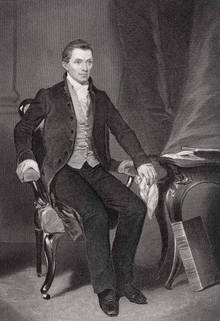 James Monroe 1758-1831. Fifth President Of The United States 1817_25. From Painting By Alonzo Chappel PosterPrint - Item # VARDPI1857734