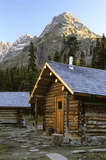 Cabin In Yoho National Park, Lake O'hara, British Columbia PosterPrint - Item # VARDPI2021199