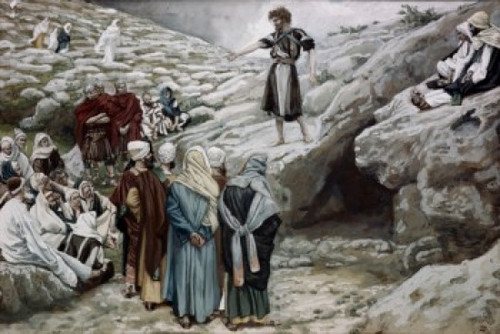 John The Baptist and the Pharisees  James Tissot  Jewish Museum  New York City Poster Print - Item # VARSAL9999947