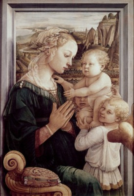 Madonna Del Granduca   1505  Raphael  Oil On Wood Panel  Palatine Gallery  Palazzo Pitti  Florence  Italy Poster Print - Item # VARSAL3810341489