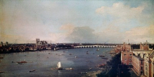 View of London With the Thames   by Canaletto   Poster Print - Item # VARSAL900100580