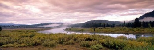 Yellowstone Park  Snake River  Wyoming Poster Print by Panoramic Images (37 x 12) - Item # PPI24612