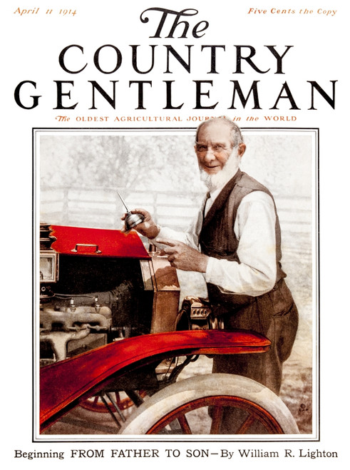 Cover of Country Gentleman agricultural magazine from the early 20th century. . PosterPrint - Item # VARDPI12272525