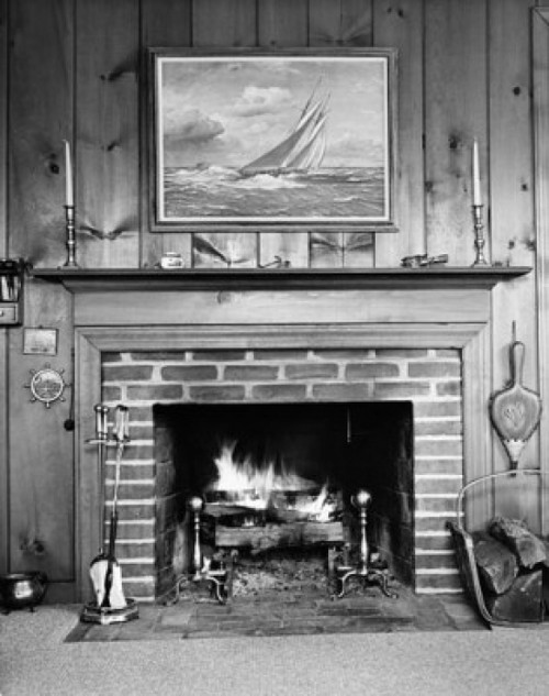 Fireplace in a room Poster Print - Item # VARSAL25531910
