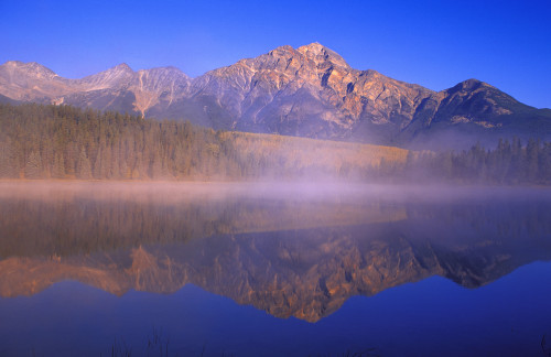 Patricia Lake, Pyramid Mountain, Jasper National Park, Alberta, Canada PosterPrint - Item # VARDPI301492