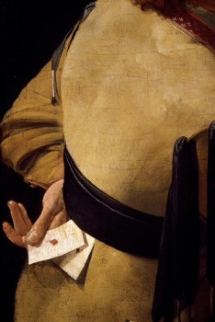 The Cheat with the Ace of Diamonds by Georges De La Tour  1636  detail  1593-1652  France  Paris  Musee du Louvre Poster Print - Item # VARSAL11582603