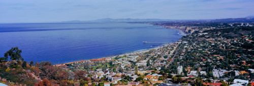 Elevated view of city at waterfront, La Jolla, San Diego, California, USA Poster Print - Item # VARPPI165970
