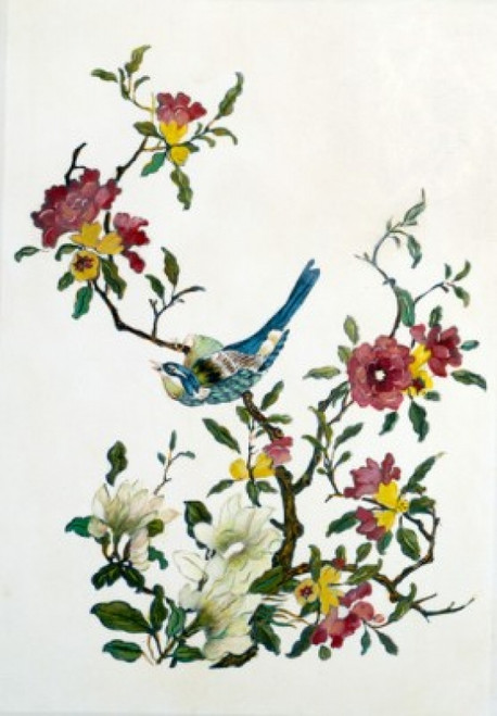 Magnolias And Pomegranate  Chinese Art Poster Print - Item # VARSAL900140543